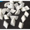 白刚玉陶瓷三角磨料中抛抛磨块金属去毛刺氧化皮倒角研磨块磨具